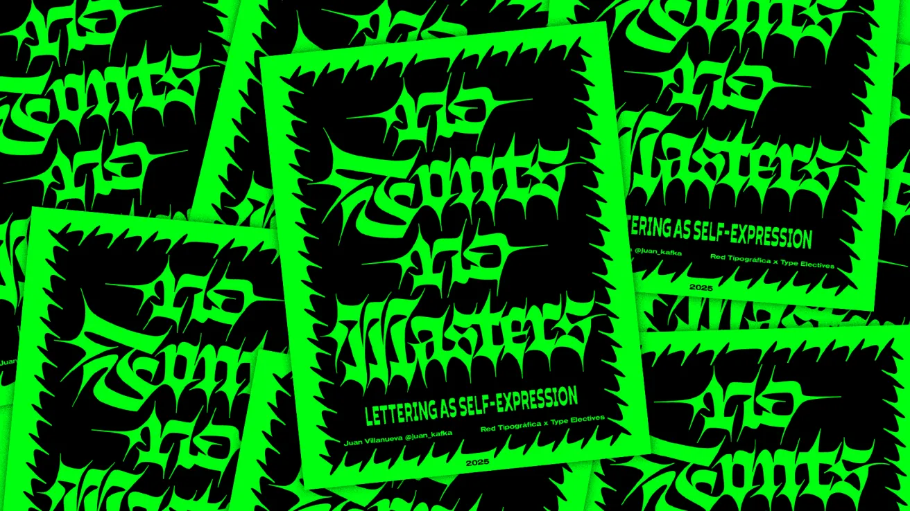 No fonts, no masters